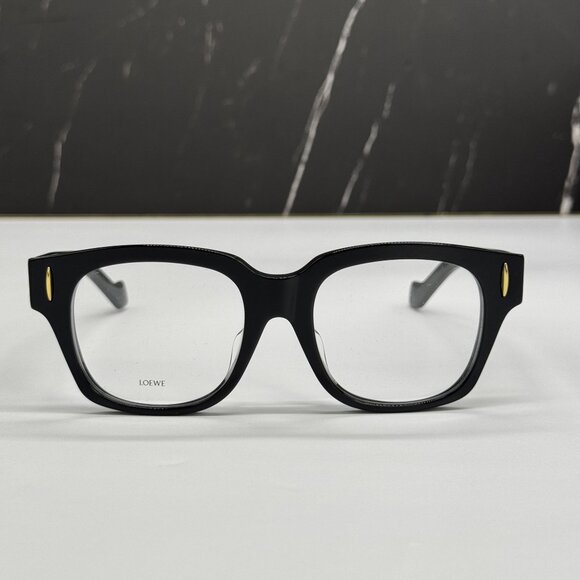 NEW LOEWE LW50091F 001 WOMEN EYEGLASSES BLACK LOEWE EYEWEAR - Picture 2 of 11
